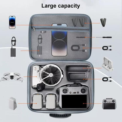For DJI Flip CYNOVA FL - SNB - CY Drone Storage Bag Portable Handheld Bag, RC2 Screen Control Version, RC2 Screen Control Version ( Without Shoulder Strap ), RC - N3 Version, RC - N3 Version ( Without Shoulder Strap ) - ORIWHIZCYNOVADJI & Insta360 AccessoriesOther