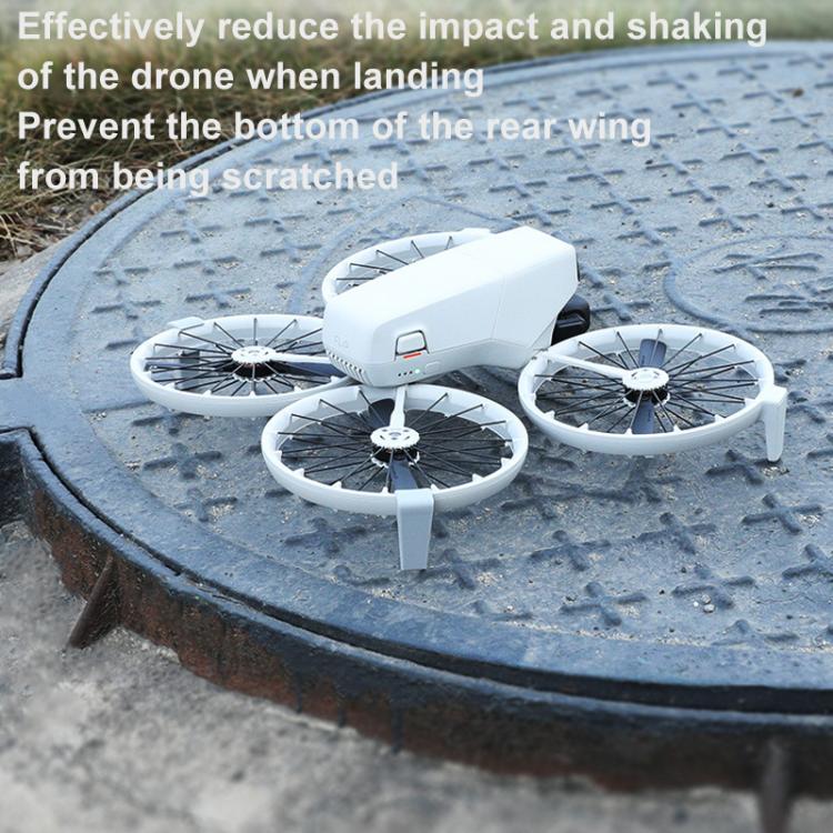 For DJI Flip Drone Landing Gear Height Enhancement Rear Stand Gimbal Protector Bracket Accessories, 1pair Landing Gear - ORIWHIZDJI & Insta360 AccessoriesOtherOther DJI Accessories