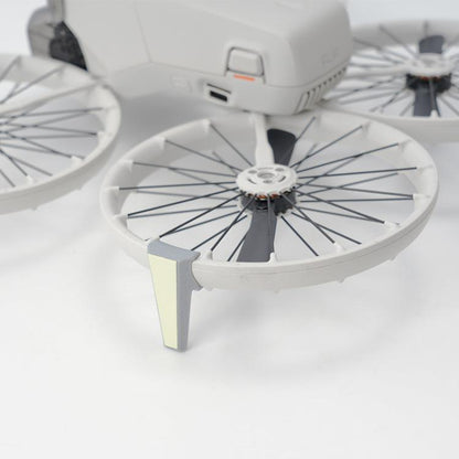 For DJI Flip RCSTQ Folding Detachable Luminous Booster Stand Drop and Scratch Resistant Protective Stand, 1pair Tripods+Sticker - ORIWHIZDJI & Insta360 AccessoriesOtherOther DJI Accessories