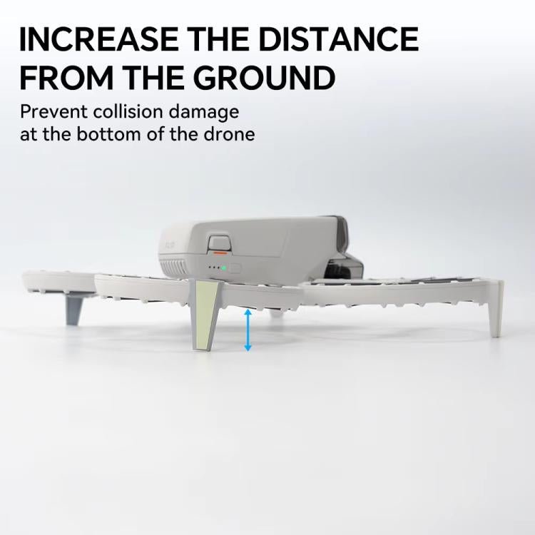 For DJI Flip RCSTQ Folding Detachable Luminous Booster Stand Drop and Scratch Resistant Protective Stand, 1pair Tripods+Sticker - ORIWHIZDJI & Insta360 AccessoriesOtherOther DJI Accessories