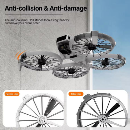 For DJI Flip RCSTQ Paddle Impact Protector Cushioning Anti - scratch and Anti - bump Ring - ORIWHIZDJI & Insta360 AccessoriesOtherOther DJI Accessories