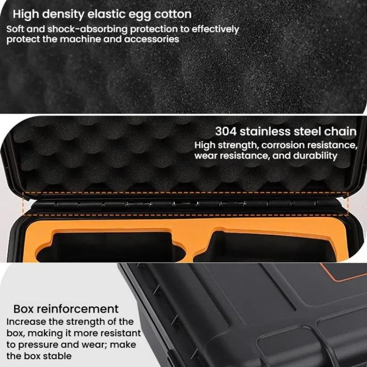 For DJI Flip Sunnylife AQX - 19 Waterproof Storage Protective Suitcase Aerial Camera Smooth Flying Kit Bag, AQX - 19 - ORIWHIZDJI & Insta360 AccessoriesOtherOther DJI Accessories