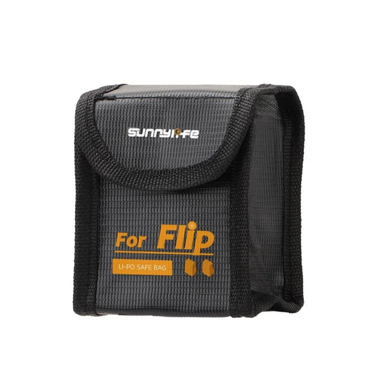 For DJI Flip Sunnylife Battery Explosion Proof Bag Li - ion Safety Storage Bag Flame Retardant Protective Bag, Small (For 1 Battery), Medium (For 2 Batteries), Large (For 2 Batteries) - ORIWHIZDJI & Insta360 AccessoriesOtherOther DJI Accessories