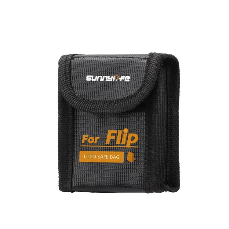 For DJI Flip Sunnylife Battery Explosion Proof Bag Li - ion Safety Storage Bag Flame Retardant Protective Bag, Small (For 1 Battery), Medium (For 2 Batteries), Large (For 2 Batteries) - ORIWHIZDJI & Insta360 AccessoriesOtherOther DJI Accessories