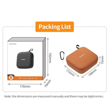 For DJI Flip Sunnylife FP - B957 Storage Bag Mini Vlog Aerial Camera Protective Case - ORIWHIZDJI & Insta360 AccessoriesOtherOther DJI Accessories