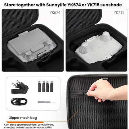 For DJI Flip Sunnylife FP - B959 Organizer Bag Smooth Flying Kit Crossbody Bag, FP - B959 - ORIWHIZDJI & Insta360 AccessoriesOtherOther DJI Accessories