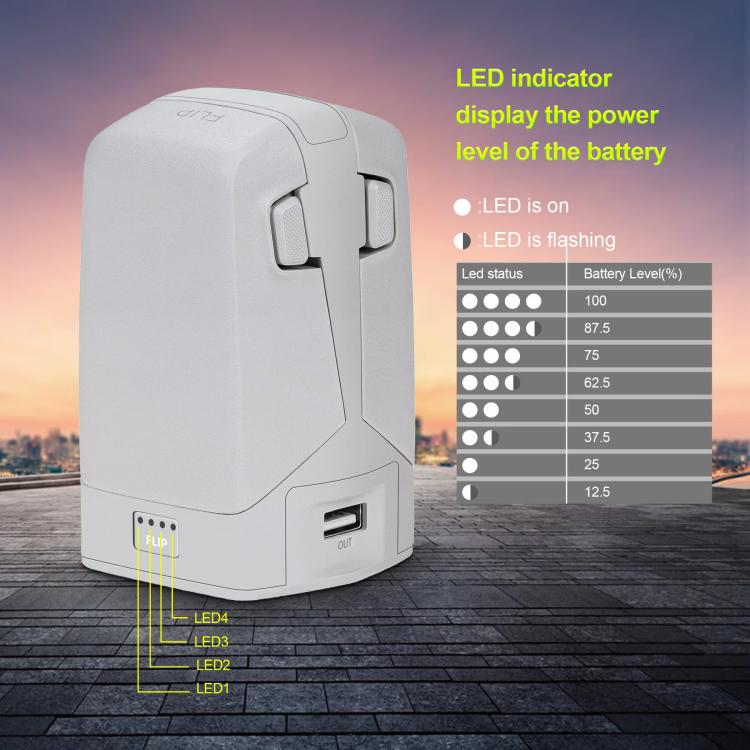 For DJI Flip YX 2 - way Vertical Battery Charger Bidirectional Battery Management System, 2 - way Vertical LED Indicator - ORIWHIZDJI & Insta360 AccessoriesOtherOther DJI Accessories