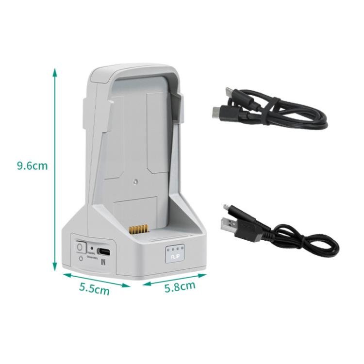 For DJI Flip YX 2 - way Vertical Battery Charger Bidirectional Battery Management System, 2 - way Vertical LED Indicator - ORIWHIZDJI & Insta360 AccessoriesOtherOther DJI Accessories