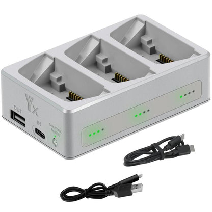 For DJI Flip YX 3 - Way Charger Bidirectional Battery Management System, 3 - Way LED Indicator - ORIWHIZDJI & Insta360 AccessoriesOtherOther DJI Accessories