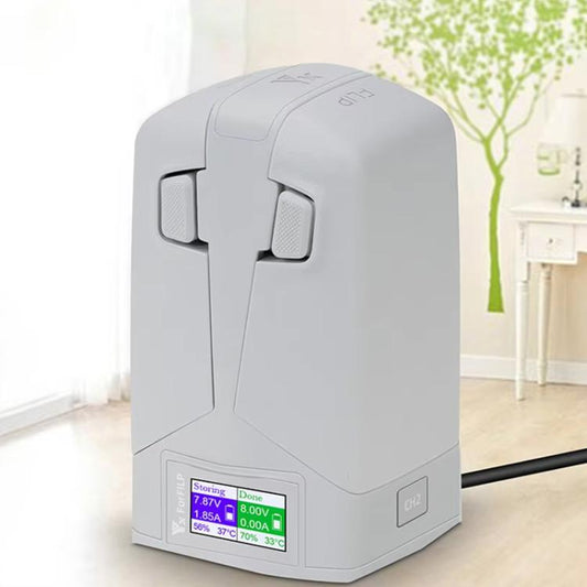 For DJI Flip YX Dual - Slot Vertical Bttery Charger Charging Station With Color Screen, 2 - way Vertical Color Screen - ORIWHIZDJI & Insta360 AccessoriesOtherOther DJI Accessories