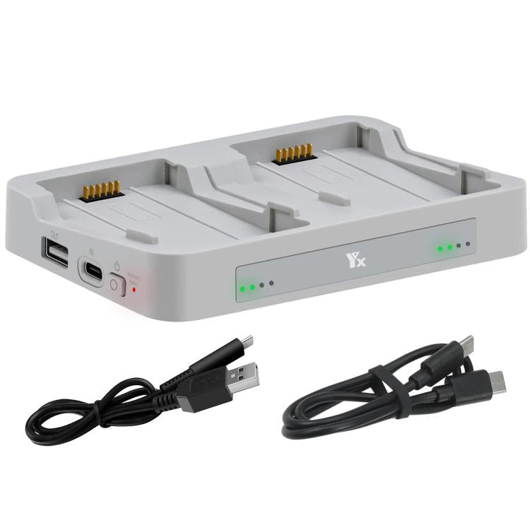 For DJI Flip YX Parallel Charger Hub Bidirectional Battery Management System, 2 - way Parallel - ORIWHIZDJI & Insta360 AccessoriesOtherOther DJI Accessories