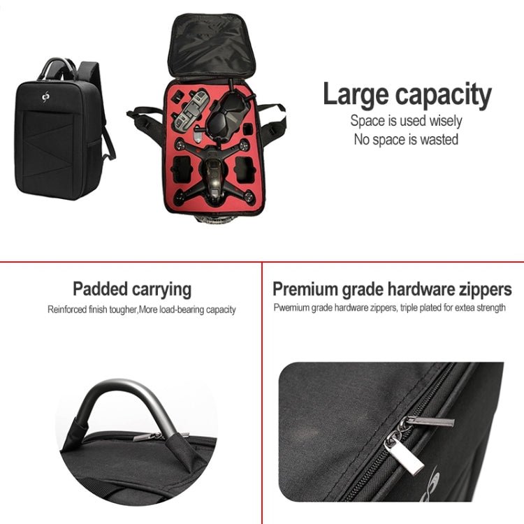 For DJI FPV Combo Backpack Storage Box Shockproof Wear - resistant Splash - proof Nylon Cloth Bag Handbag, Splash - proof Bag - ORIWHIZCase & BagsDJI & Insta360 AccessoriesDJI FPV Series