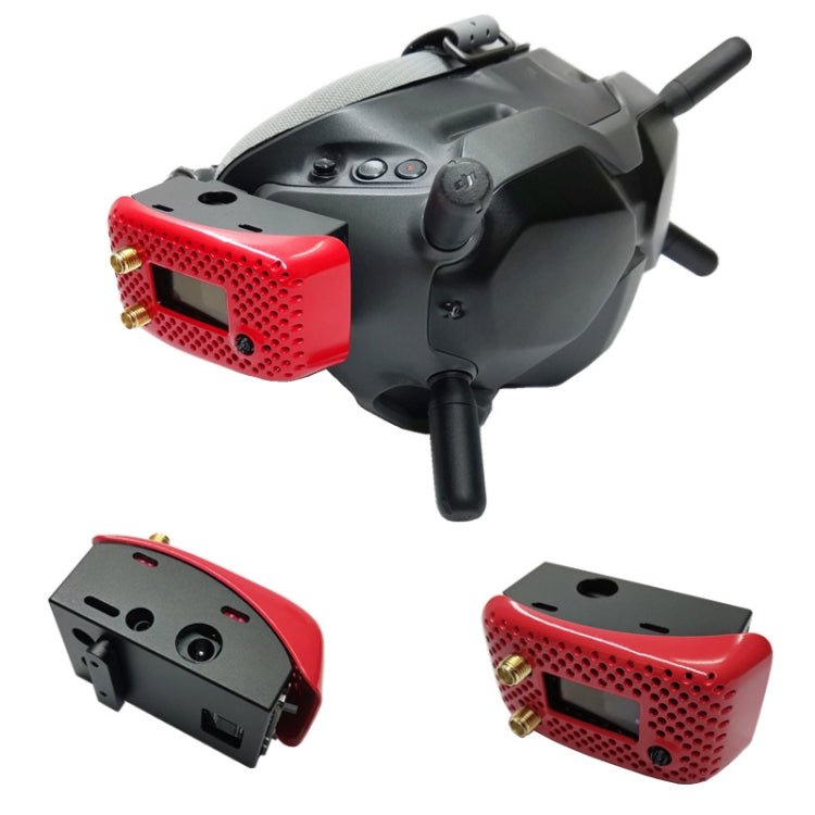 For DJI FPV Goggles V1 V2 Receiver Module 3.0 & 3.0 Plus Mount Holder Protector Case Cover, Receiver Module Mount Holder - ORIWHIZDJI & Insta360 AccessoriesDJI FPV SeriesOther Accessories