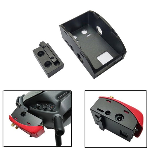 For DJI FPV Goggles V1 V2 Receiver Module 3.0 & 3.0 Plus Mount Holder Protector Case Cover, Receiver Module Mount Holder - ORIWHIZDJI & Insta360 AccessoriesDJI FPV SeriesOther Accessories