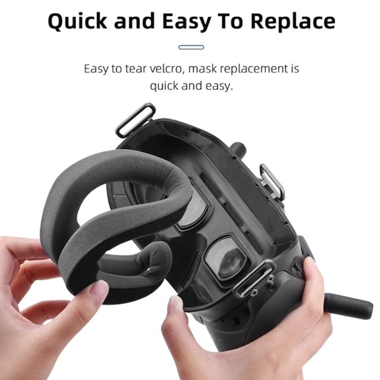 For DJI FPV Goggles V2 BRDRC Flying Glasses Protector Eyecups, For DJI FPV Goggles V2 - ORIWHIZBRDRCDJI & Insta360 AccessoriesDJI FPV Series
