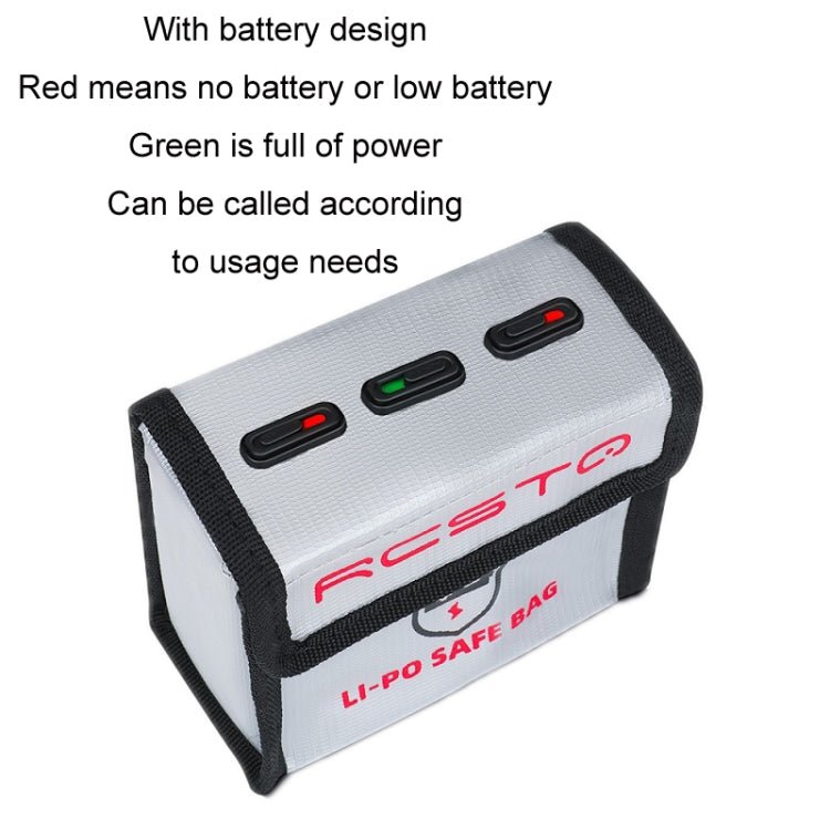 For DJI FPV/Avata/Mini3 Pro RCSTQ Explosion Proof Battery Bag, Capacity:, 1pack, 3pack - ORIWHIZCase & BagsDJI & Insta360 AccessoriesDJI FPV Series