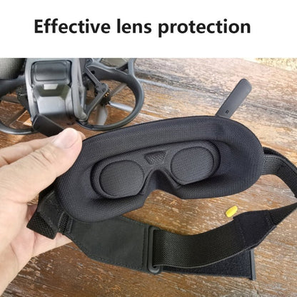 For DJI Goggles 2 Foam Padding Sponge Eye Pad Mask, Black, Gray, With Lens Cover Black, With Lens Cover Gray - ORIWHIZDJI & Insta360 AccessoriesDJI FPV SeriesOther Accessories