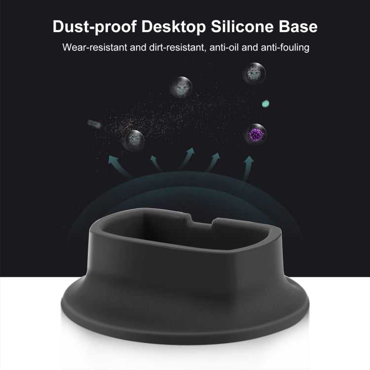 For DJI Insta360 X4 PULUZ Silicone Dock Desktop Fixed Base Bracket, Desktop Fixed Base Bracket - ORIWHIZDJI & Insta360 AccessoriesInsta360 X SeriesMounts