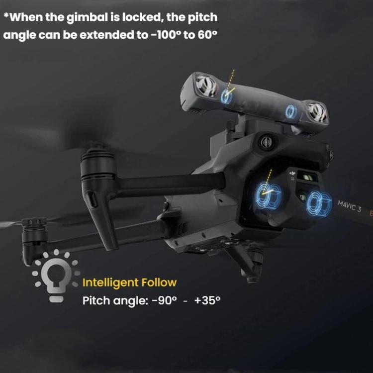 For DJI Mavic 3E / 3T CZI GL10V2 Drone Dual Axis Gimbal Searchlight, GL10V2 - ORIWHIZCZIDJI & Insta360 AccessoriesOther