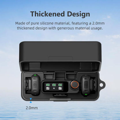 For DJI Mic 3 PULUZ Charging Case Silicone Scratch - proof Protective Cover, For DJI Mic 3 - ORIWHIZDJI & Insta360 AccessoriesDJI Mic SeriesOther DJI Accessories