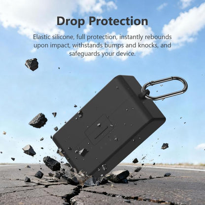 For DJI Mic 3 PULUZ Charging Case Silicone Scratch - proof Protective Cover, For DJI Mic 3 - ORIWHIZDJI & Insta360 AccessoriesDJI Mic SeriesOther DJI Accessories