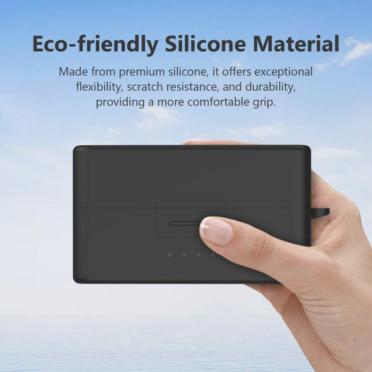 Funda protectora de silicona PULUZ resistente a los arañazos para la carga del DJI Mic 3, compatible con DJI Mic 3 - ORIWHIZ. Accesorios para DJI e Insta360. Serie de micrófonos DJI. Otros accesorios DJI.