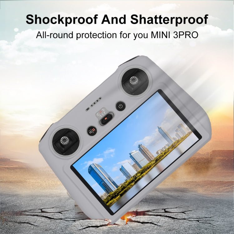 For DJI Mini 3 Pro / DJI RC with Screen PULUZ Silicone Protective Case, For DJI Mini 3 Pro / DJI RC with Screen - ORIWHIZDJI & Insta360 AccessoriesDJI Controller AccessoriesPULUZ
