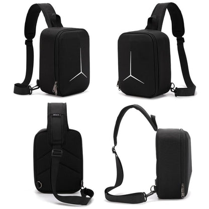 For DJI Neo 2 BKano Outdoor Portable Hard Shell Smooth Fly Kit Organizer Bag Mini Chest Bag, Chest Bag(Black) - ORIWHIZBKanoCases & BagsDJI & Insta360 Accessories