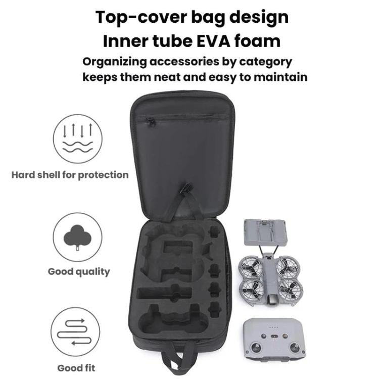 For DJI Neo 2 BKano Smooth Fly Kit Organizer Bag Chest Crossbody Bag, Crossbody Bag(Black) - ORIWHIZBKanoCases & BagsDJI & Insta360 Accessories