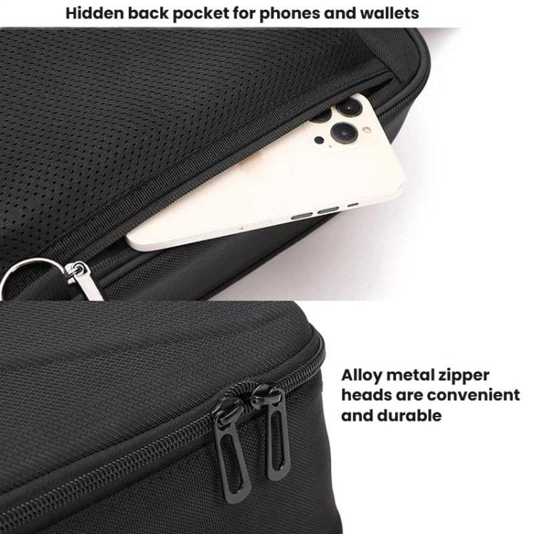 For DJI Neo 2 BKano Smooth Fly Kit Organizer Bag Chest Crossbody Bag, Crossbody Bag(Black) - ORIWHIZBKanoCases & BagsDJI & Insta360 Accessories