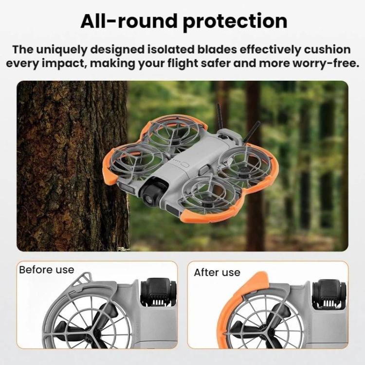 For DJI NEO 2 BRDRC Drone Propeller Guard Protective Bracket - ORIWHIZBRDRCDIY PropellerDJI & Insta360 Accessories