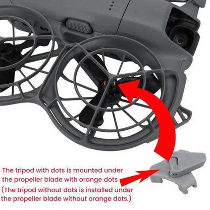 For DJI Neo 2 CQT 4pcs /Set Folding Booster Kickstand Scratch Wear Resistant Landing Gear Protection Bracket, Folding Booster Kickstand - ORIWHIZCQTDJI & Insta360 AccessoriesDJI Neo Accessories