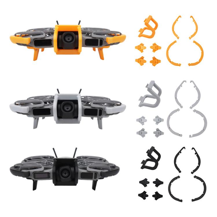 For DJI Neo 2 CQT 9pcs /Set Fuselage Crash Kit, Bumper+Protective Cover+Folding Kickstand, 9pcs /Set - ORIWHIZCQTDJI & Insta360 AccessoriesDJI Neo Accessories