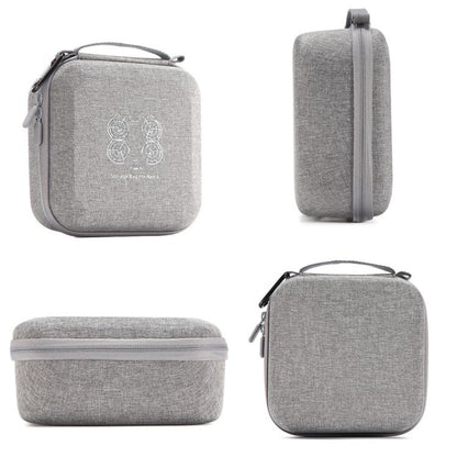 For DJI Neo 2 Drone Mini Hard Case Compact Portable Pouch with Metal Clip, Mini Gray - ORIWHIZCases & BagsDJI & Insta360 AccessoriesDJI Neo Accessories