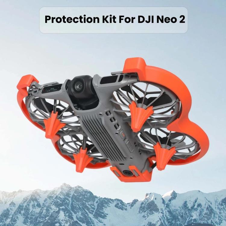 For DJI Neo 2 Drone Propeller Guards Kit Anti - Collision Rings Durable Safety Accessories, No Video Transmission Orange, No Video Transmission Gray, No Video Transmission Black, Support Video Add - Ons Orange, Support Video Add - Ons Gray                   ... - ORIWHIZDIY PropellerDJI & Insta360 AccessoriesDJI Neo Accessories