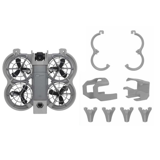طقم واقيات مراوح طائرة DJI Neo 2 بدون طيار - حلقات مضادة للتصادم، ملحقات أمان متينة، بدون نقل فيديو (برتقالي، رمادي، أسود)، يدعم إضافات الفيديو (برتقالي، رمادي)... - ORIWHIZDIY Propeller، ملحقات DJI وInsta360، ملحقات DJI Neo