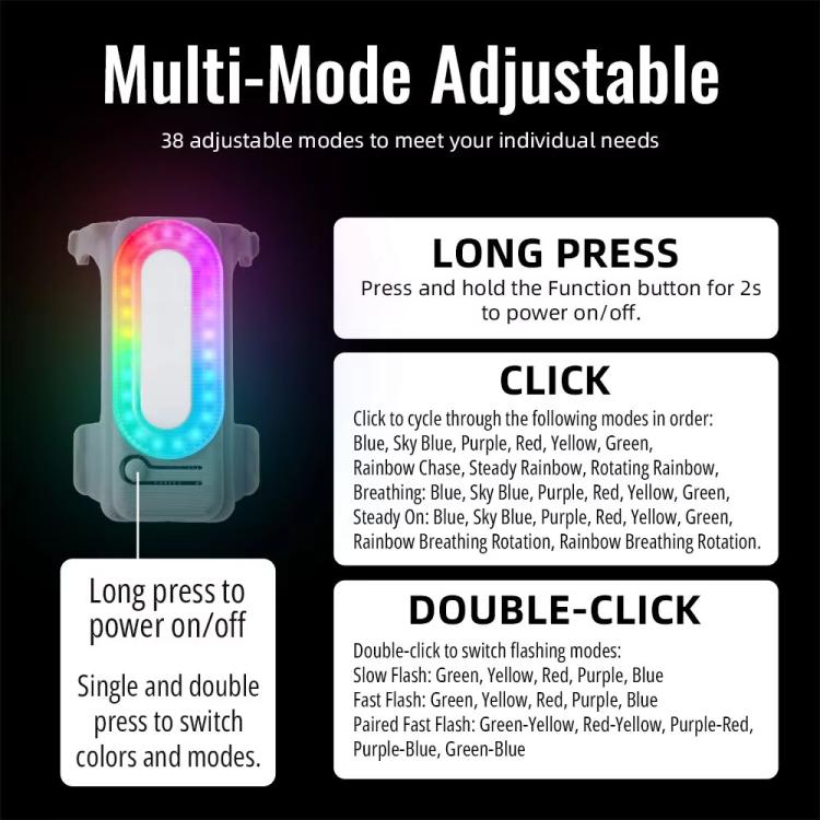 For DJI Neo 2 Drone RCSTQ Rechargeable Colorful Searchlight Raised Landing Skid, Searchlight - ORIWHIZDJI & Insta360 AccessoriesDJI Neo AccessoriesOther