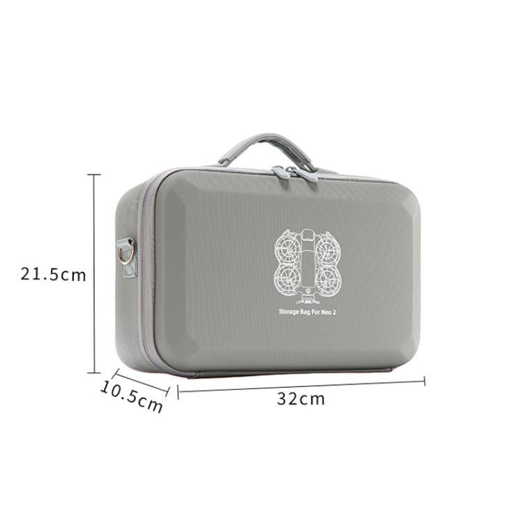 For DJI Neo 2 Fly More Combo Hard Shell Carrying Case Custom - Molded Sling Bag, Mini Black, Fly More Combo Gray - ORIWHIZCases & BagsDJI & Insta360 AccessoriesDJI Neo Accessories