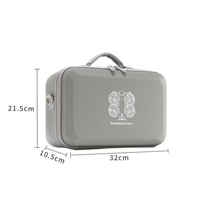 For DJI Neo 2 Fly More Combo Hard Shell Carrying Case Custom - Molded Sling Bag, Mini Black, Fly More Combo Gray - ORIWHIZCases & BagsDJI & Insta360 AccessoriesDJI Neo Accessories