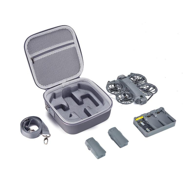 For DJI Neo 2 Host Hard Case Organizer Outdoor Portable Storage Bag, Handbag (Gray) - ORIWHIZCases & BagsDJI & Insta360 AccessoriesDJI Neo Accessories