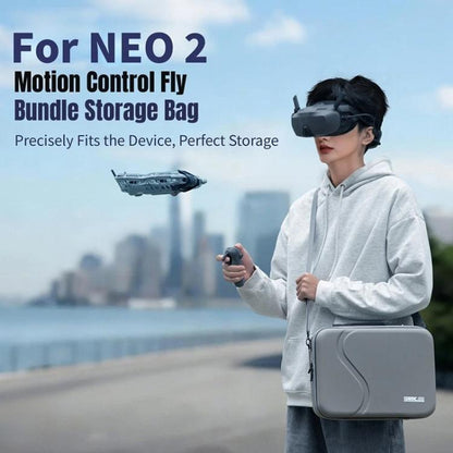 For DJI Neo 2 STARTRC Motion Sensing Combo Shoulder PU Storage Bag Handbag, For DJI Neo 2 Motion Sensing Combo - ORIWHIZCases & BagsDJI & Insta360 AccessoriesDJI Neo Accessories