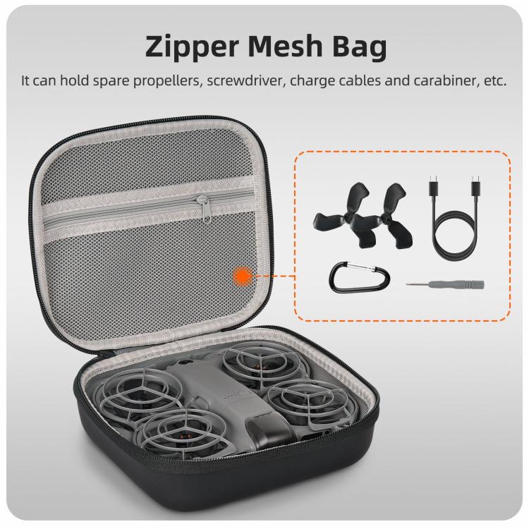 For DJI Neo 2 Sunnylife Portable Carrying Box Body Bag, For DJI Neo 2 - ORIWHIZCases & BagsDJI & Insta360 AccessoriesDJI Neo Accessories
