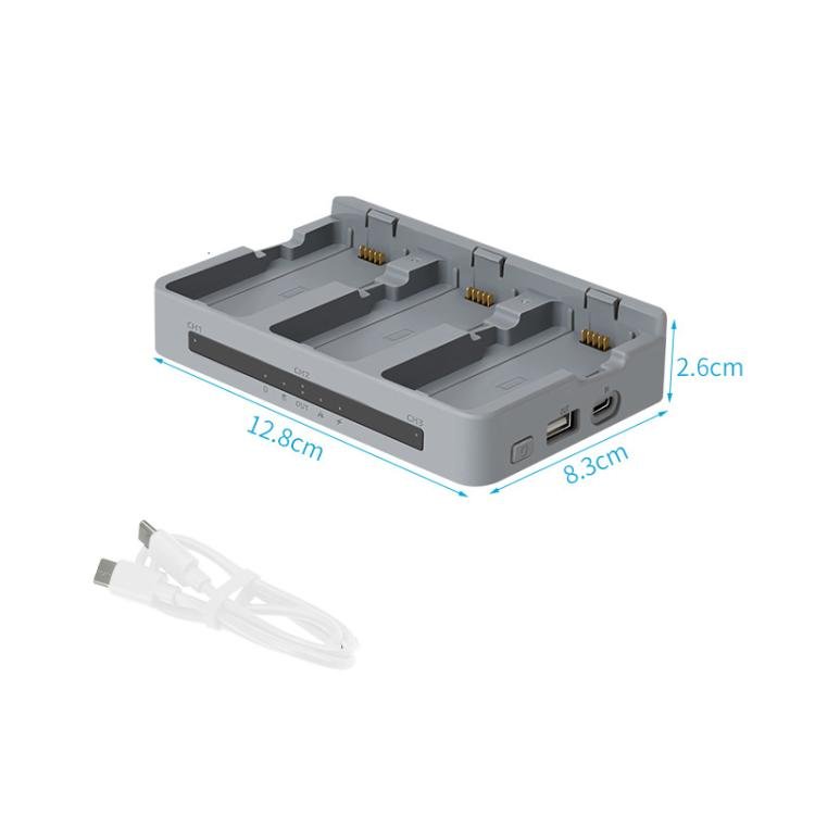 For DJI Neo 2 YX Triple Battery Charger Hub with PD 65W Fast Charging 3 - Channel Power Management - ORIWHIZDJI & Insta360 AccessoriesDJI Neo AccessoriesOther