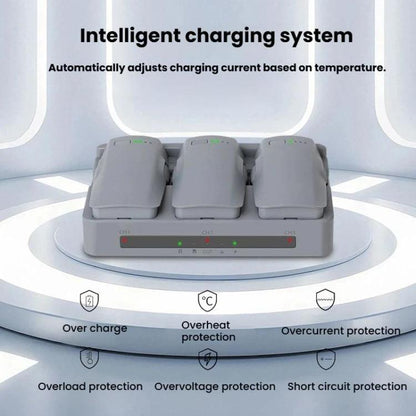 For DJI Neo 2 YX Triple Battery Charger Hub with PD 65W Fast Charging 3 - Channel Power Management - ORIWHIZDJI & Insta360 AccessoriesDJI Neo AccessoriesOther