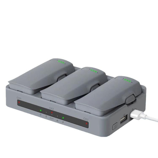Para DJI Neo 2 YX Cargador de batería triple con PD de 65 W, carga rápida, gestión de energía de 3 canales - ORIWHIZ Accesorios DJI e Insta360 Accesorios DJI Neo Otros