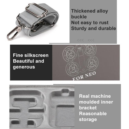 For DJI Neo BKANO NE - 010 PU Storage Bag Hard Case Shoulder Bag, NE - 010 - ORIWHIZBKANOCases & BagsDJI & Insta360 Accessories
