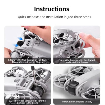 For DJI Neo BRDRC Bumper Gimbal Lens Crash Bar - ORIWHIZBRDRCDJI & Insta360 AccessoriesDJI Neo Accessories