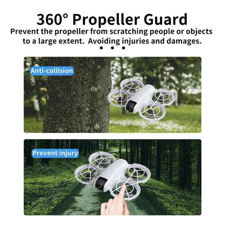 For DJI Neo CQT Blade Protector Propeller Integrated Shock Absorbing Bumper Ring, Blade Protector - ORIWHIZCQTDIY PropellerDJI & Insta360 Accessories