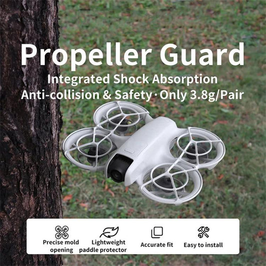 واقي شفرة المروحة DJI Neo CQT، حلقة امتصاص صدمات مدمجة، واقي الشفرة - ORIWHIZCQTDIY، ملحقات مروحة DJI و Insta360