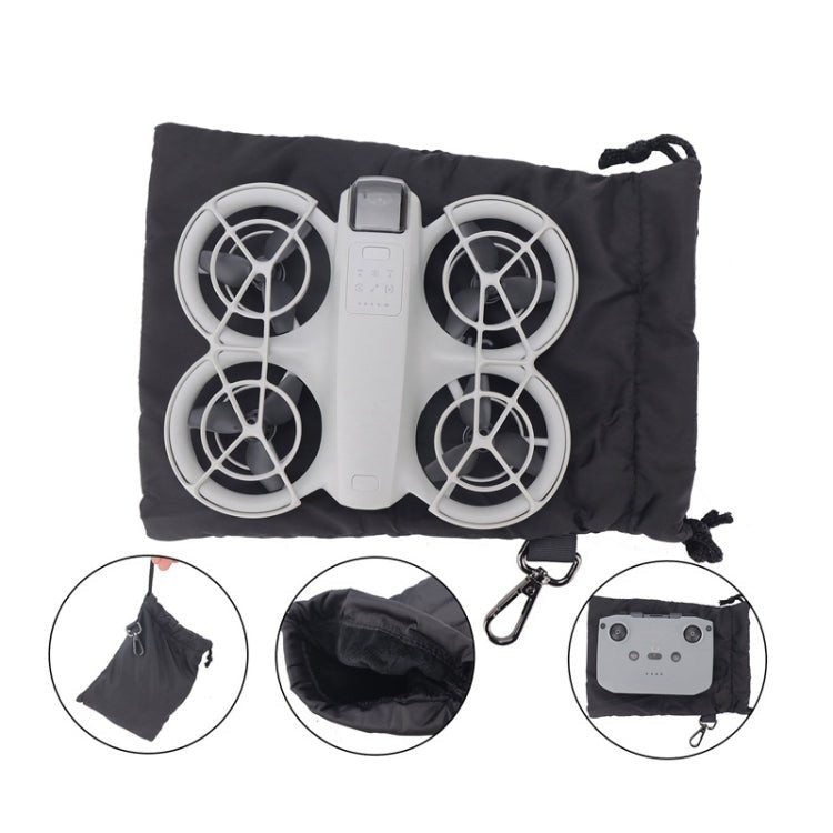For DJI Neo CQT Body Remote Control Storage Bag Waterproof Dirt - Resistant Drawstring Portable Handbag, Body Pouch, Body Pouch+Remote Control Pouch - ORIWHIZCases & BagsCQTDJI & Insta360 Accessories